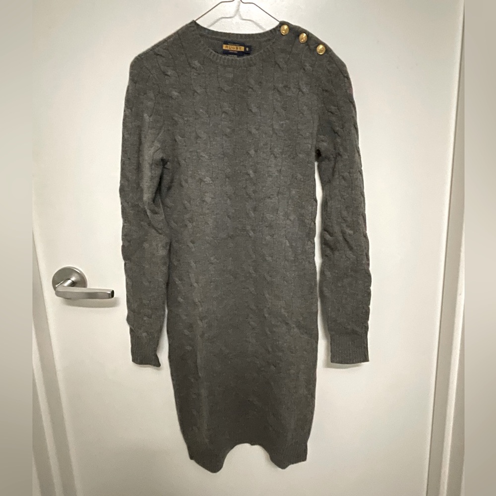 Ralph Lauren Rugby Cable-knit sweater dress, Size S